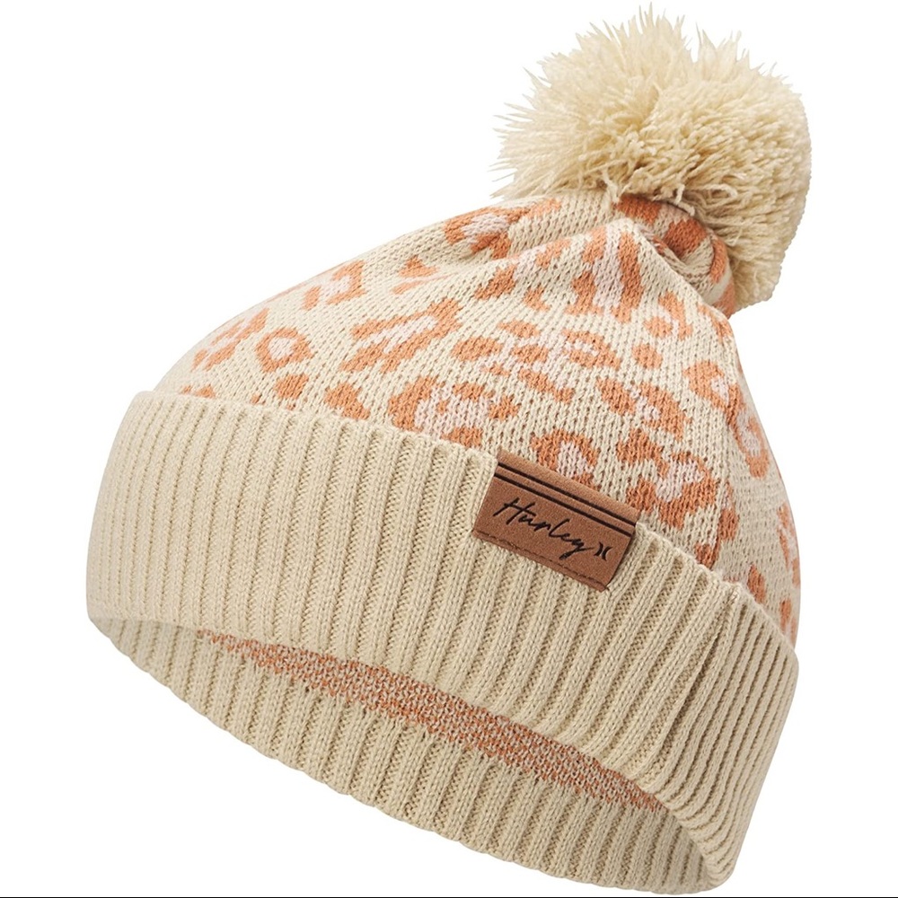 Hurley Vermont Pom Beanie NWT! - Picture 2 of 10